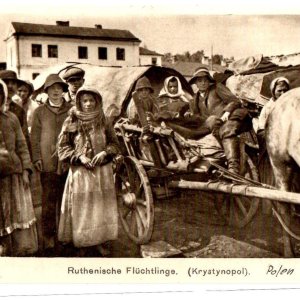 Ruthenische Flüchtlinge in Polen