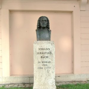 Denkmal für Johann Sebastian Bach in Weimar