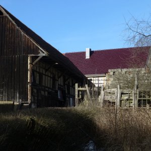 Wirtschaftshof in Güntersberge im Harz.