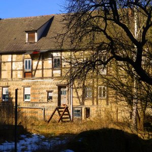 zurzeit ist keine Renovierung in Sicht. Güntersberge im Harz.