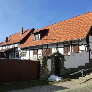 restaurierter Hof in Güntersberge im Harz