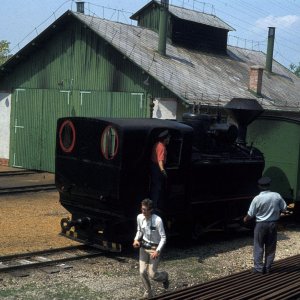 Museumseisenbahn Nagycenk bei Sopron in Ungarn