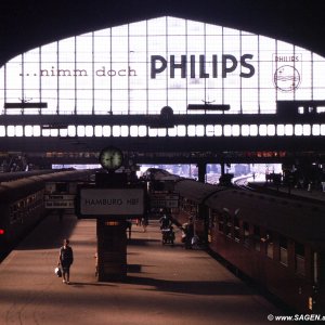 Hamburg Hauptbahnhof August 1963