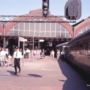 Bahnhof Kopenhagen August 1968