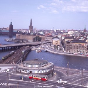 Centralbron: Bahnbrücke, U-Bahnbrücke in Stockholm