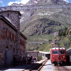 Rhätische Bahn, Bahnhof Alp Grüm