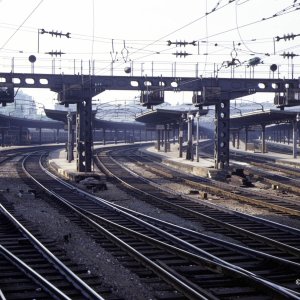 Einfahrt Paris Bahnhof Paris-Est