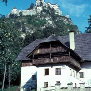 Hochosterwitz vom Ortsteil Mayerhof um 1970