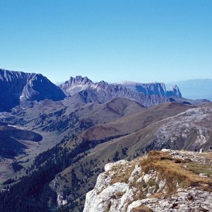 Blick zum Schlern - Dolomiten