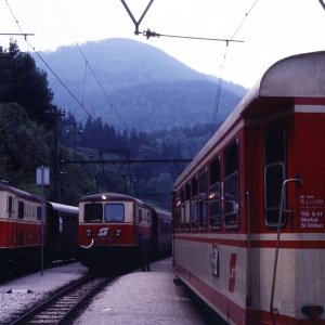 Mariazellerbahn 1970er-Jahre Bahnhof Laubenbachmühle