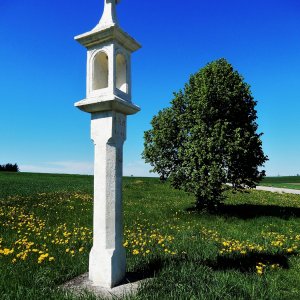 Lichtsäule bei Grainbrunn