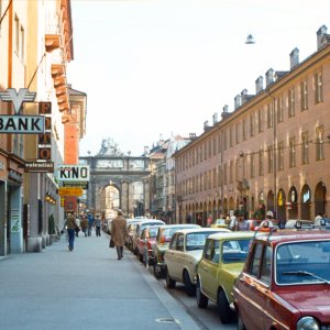 Maria-Theresien-Straße Innsbruck zur Triumphpforte