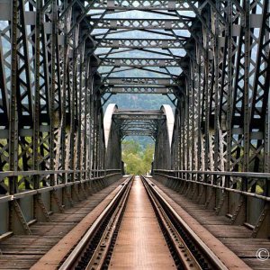 Eisenbahnbrücke Hollenburg