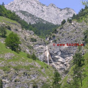 Medium 'Wasserfall Gnadenwald, Tirol' in der Kategorie 'Flüsse, Seen und Gewässer'