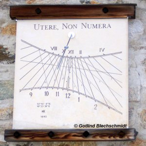 Sonnenuhr Braunschweiger Hütte