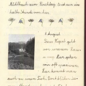 Ferien-Tagebuch Elfriede R. 1932 - 1934