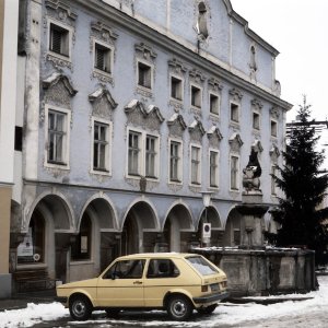 Weyer Hauptplatz Bärenbrunnen