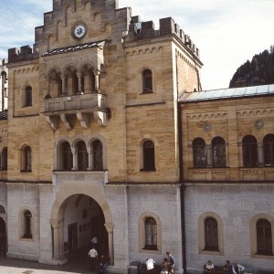 Schloss Neuschwanstein Innenhof