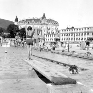 Thermalstrandbad Baden, Sommer 1930