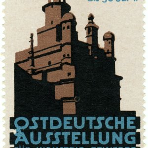 Reklamemarke Ausstellung Posen 1911