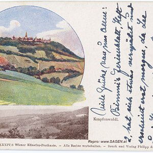 Wien, Kahlenberg und Krapfenwaldl um 1900