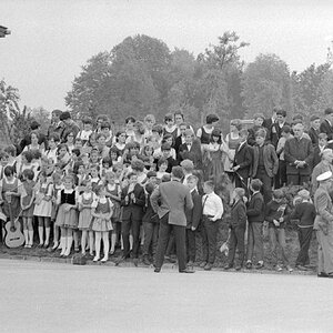 Queen Elizabeth II. im SOS-Kinderdorf Seekirchen am Wallersee Mai 1969