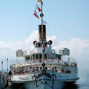 Dampfschiff "Montreux"