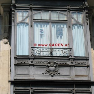 Jugendstilbalkon in Lausanne