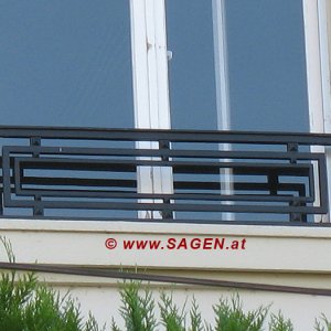 Jugendstilfenstergitter in Lausanne