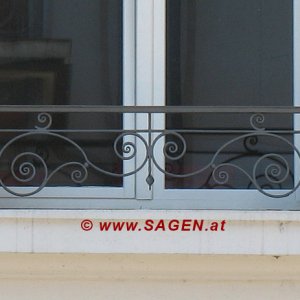 Jugendstilfenstergitter in Lausanne