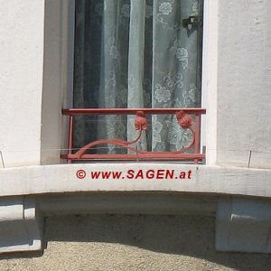 Jugendstilfenstergitter in Lausanne