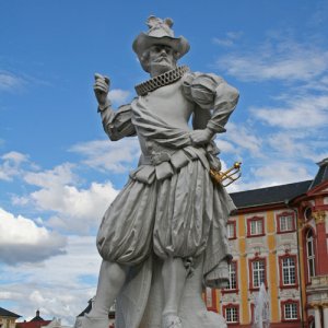 Hellebardier des Barockgartens von Schloss Bruchsal