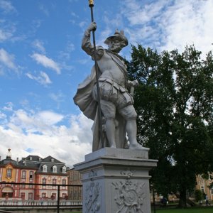 Hellebardier des Barockgartens von Schloss Bruchsal