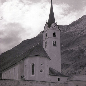 Galtür, Pfarr- und Wallfahrtskirche Mariä Geburt, 1940er Jahre