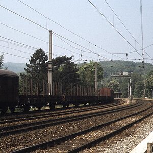 Westbahn Wurzbachtal Güterzug 1979