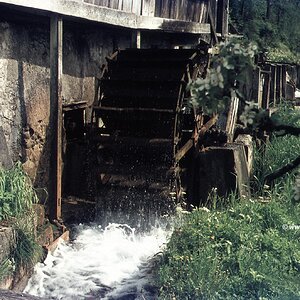 Hackenschmied-Mühle in Waidring 1960er Jahre