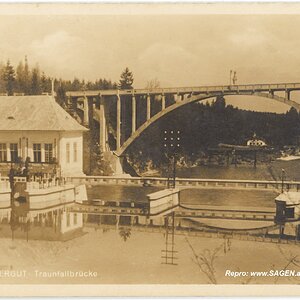 Medium 'Traunfallbrücke 1926' in der Kategorie 'Kraftwerke'
