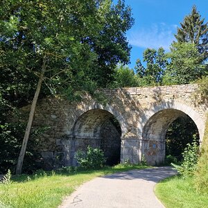 Medium 'Viadukt Pferdeeisenbahn' in der Kategorie 'Bahnen, Eisenbahnen'