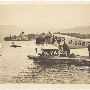 Junkers D-265 am Traunsee in Gmunden