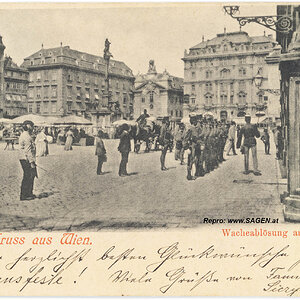 Wien, Wacheablösung am Hof