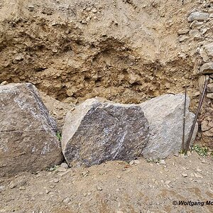 Trockensteinmauer Vinschgau Neubau