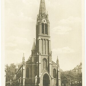 Wien, Pfarrkirche St. Josef-Weinhaus im Jahr 1912