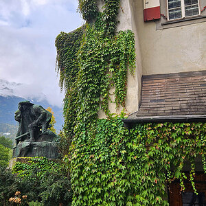 Innsbruck, letzte freistehende Stadtmauer