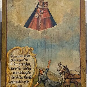 Votivbild ca 1800, Basilika Wilten, Innsbruck