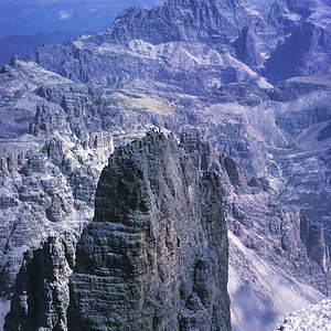 Medium 'Gipfelbesteigung der Kleinen Zinne in den Dolomiten 1970er Jahre' in der Kategorie 'Südtiroler Bergwelt'