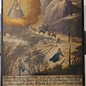 Votivbild 1729, Basilika Wilten, Innsbruck