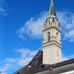 Franziskanerkirche Salzburg Turm