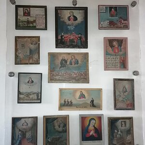 noch mehr Votivbilder in der Wallfahrtskirche St. Ulrich in Büchlberg