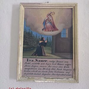 Votivbild in der Kirche St.Radegund am Heiligen Wasser