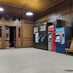 Bahnhof Franzensfeste Abends